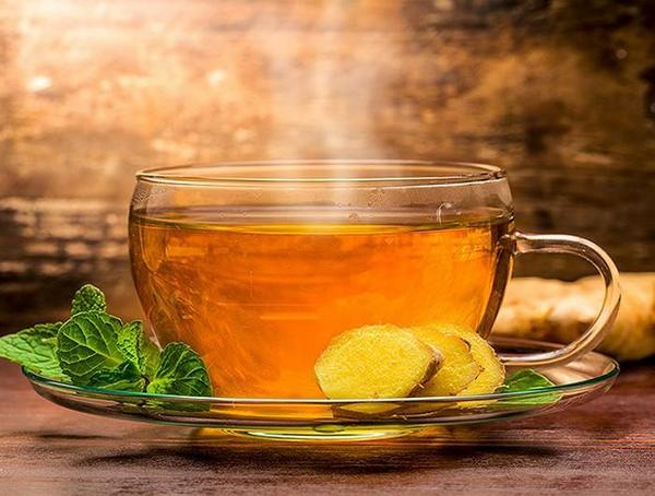 trà gừng chữa cảm lạnh